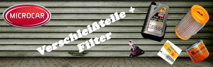 Verschleißteile, Filter & Zubehör